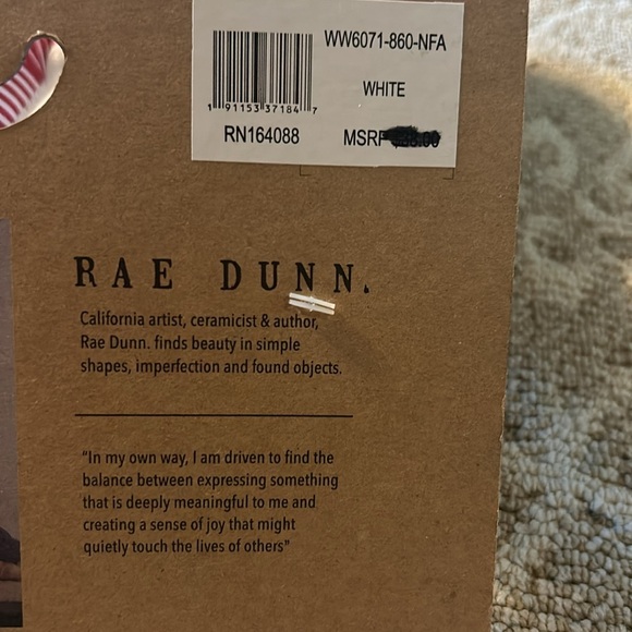 Rae Dunn USA slippers/slides women’s size 7-8 NWT - Picture 5 of 5